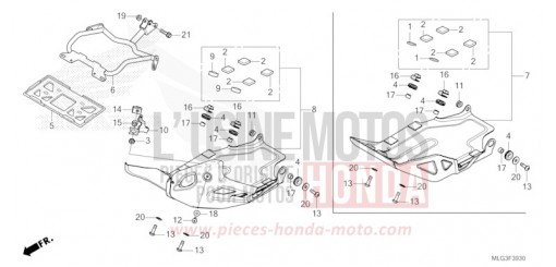 SKID PLATE CRF1100AN de 2022